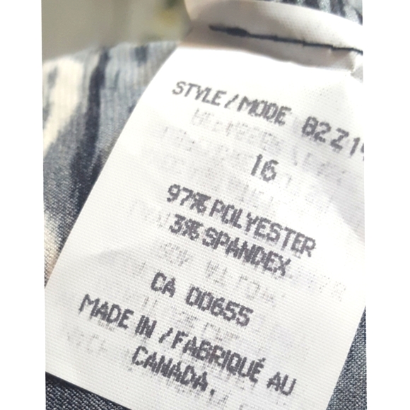 Encore🖤Large Black Long Halter Sleeveless Top/Dress - Picture 5 of 6